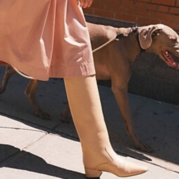 9. J.Crew Roxie knee-high boots in leather - Picture 1 of 7
